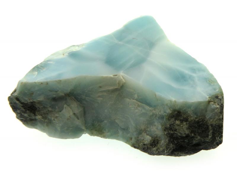 Larimar Gemstone Sliced Specimen 23