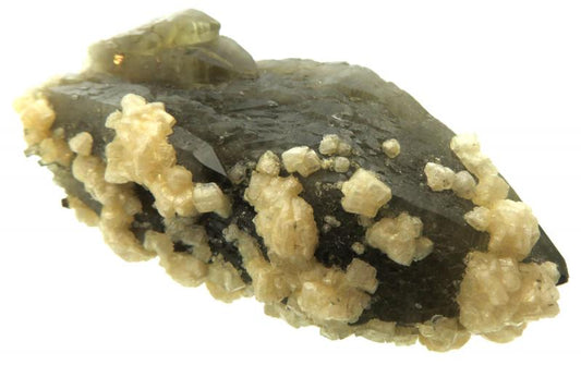 Morion Elestial Smoky Quartz Gemstone Specimen 01