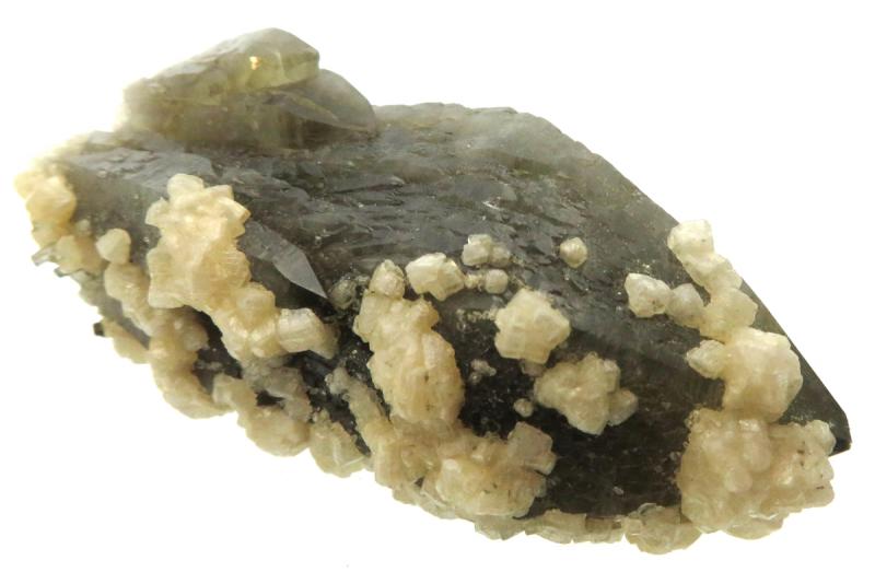 Morion Elestial Smoky Quartz Gemstone Specimen 01