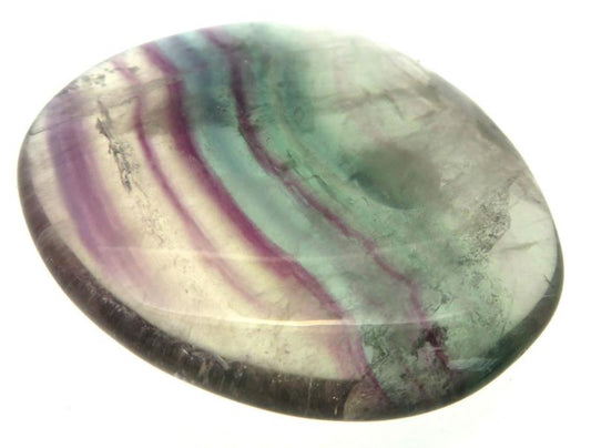Fluorite Gemstone Palmstone 02