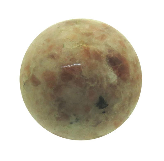 Sunstone Gemstone Sphere 42mm with Stand 04