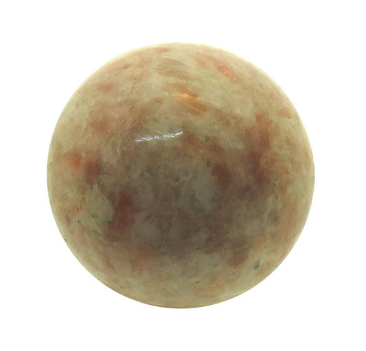Sunstone Gemstone Sphere 41mm with Stand 06