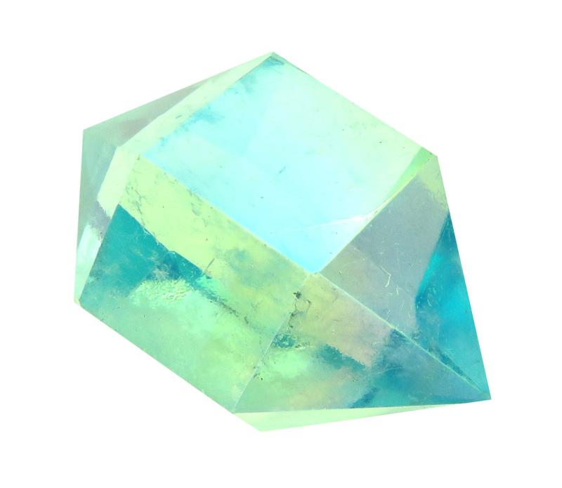 Aqua Aura Quartz Double Terminated Point 01