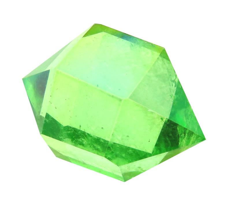 Apple Aura Quartz Double Terminated Point 01