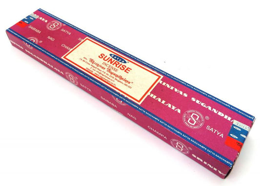 12x Satya Sunrise Incense Sticks