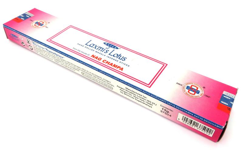 12x Satya Laxmis Lotus Incense Sticks