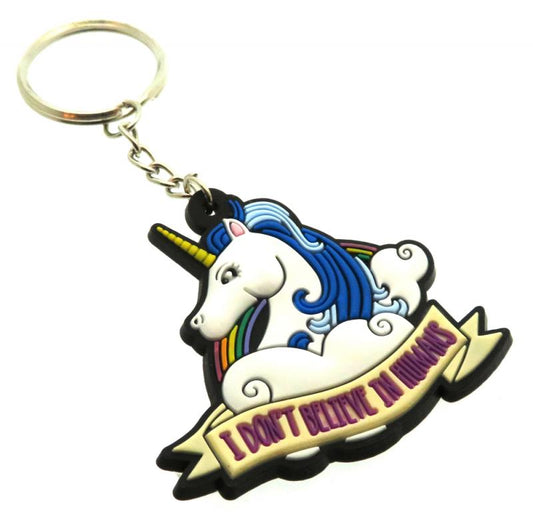 Soft Unicorn Keyring Design 01
