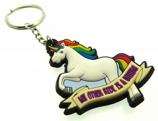 Soft Unicorn Keyring Design 02