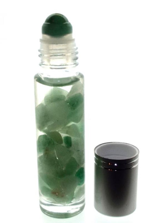 10ml Roll on Bottle Green Aventurine Gemstone Oil