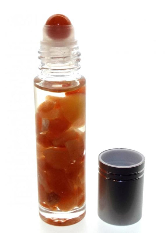 10ml Roll on Bottle Peach Aventurine Gemstone Oil