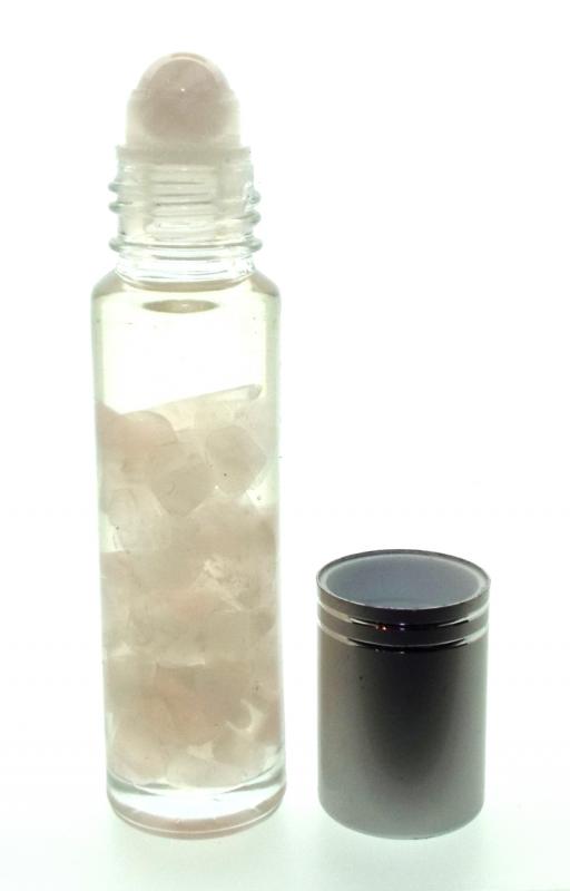 10ml Roll on Bottle Rose Quartz Gemstone Oil