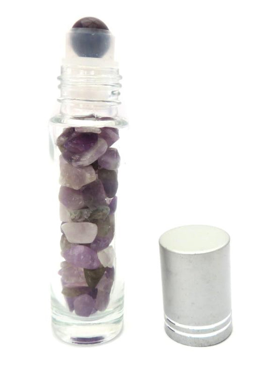 10ml Roll on Bottle Amethyst Gemstone Oil
