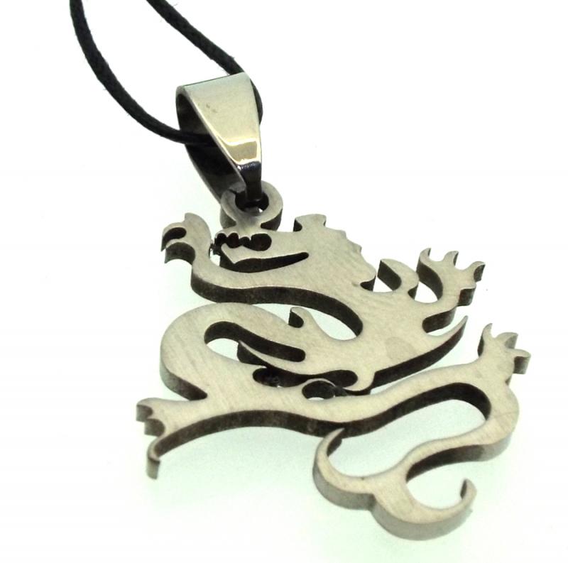 Stainless Steel Dragon Pendant