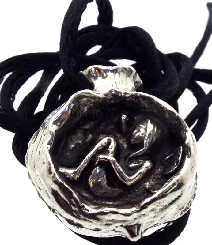Metal Fertility Talisman Amulet Pendant