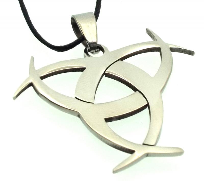Stainless Steel Viking Triskelion Pendant