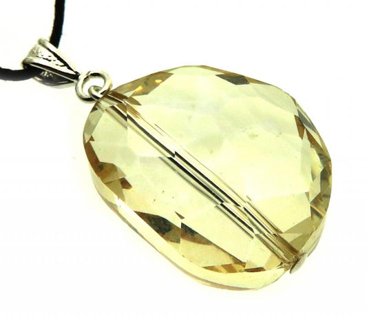Nugget Golden Glow Andara Crystal Pendant