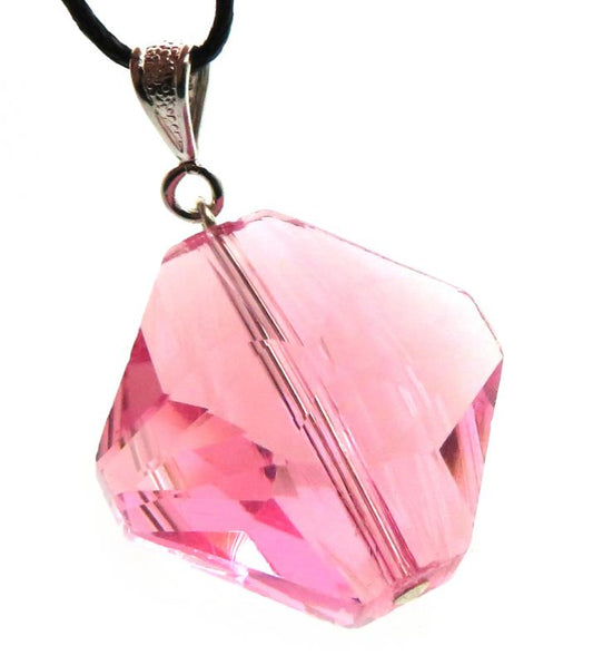 Diamond Venus Pink Andara Crystal Pendant