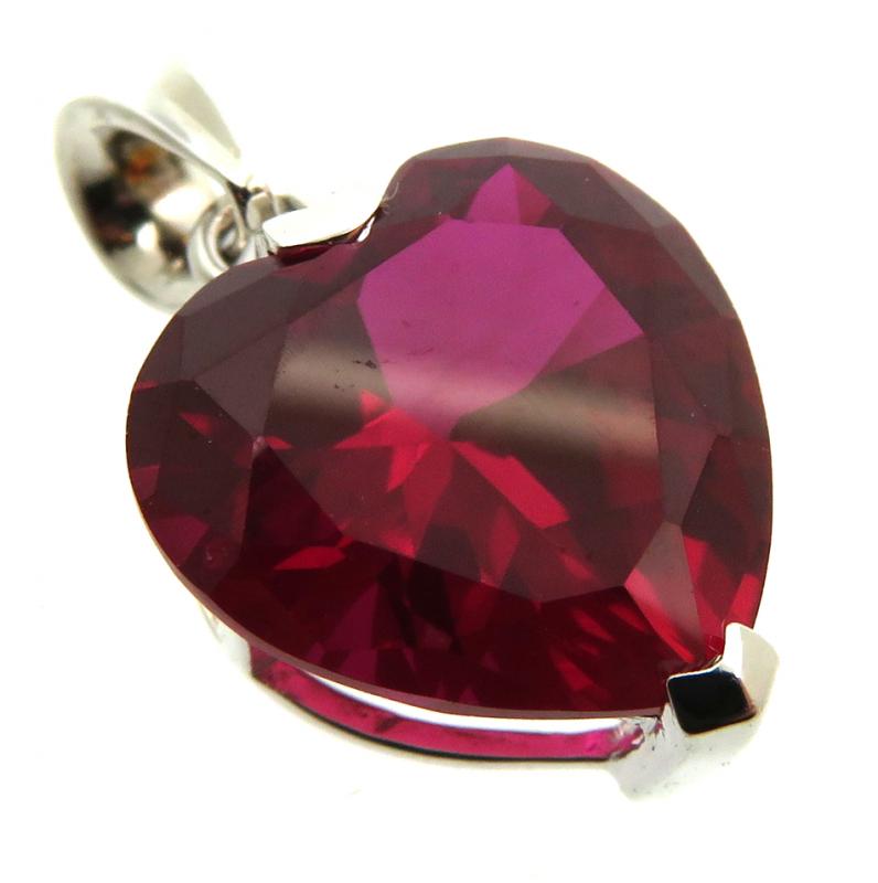 Siberian Ruby Quartz Sterling Silver Pendant 01