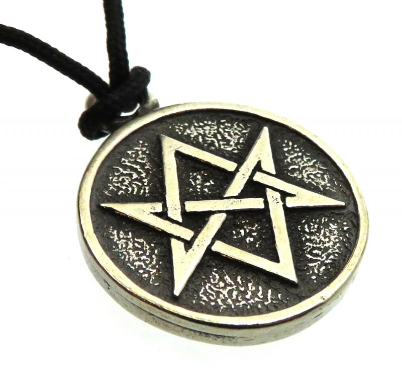 Metal Hexagram Pendant
