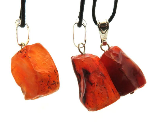 Carnelian Gemstone Natural Pendant
