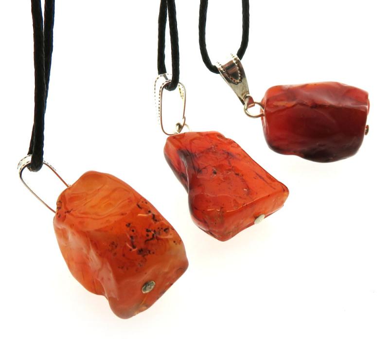 Carnelian Gemstone Natural Pendant