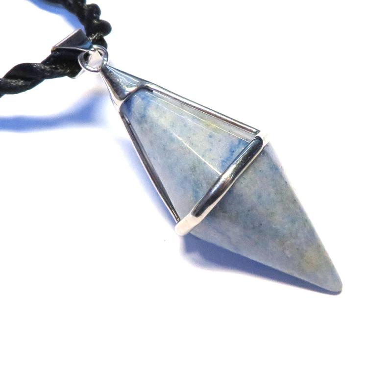Aventurine Gemstone Faceted Pendant
