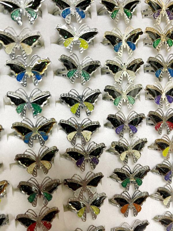 Butterfly Adjustable Mood Ring