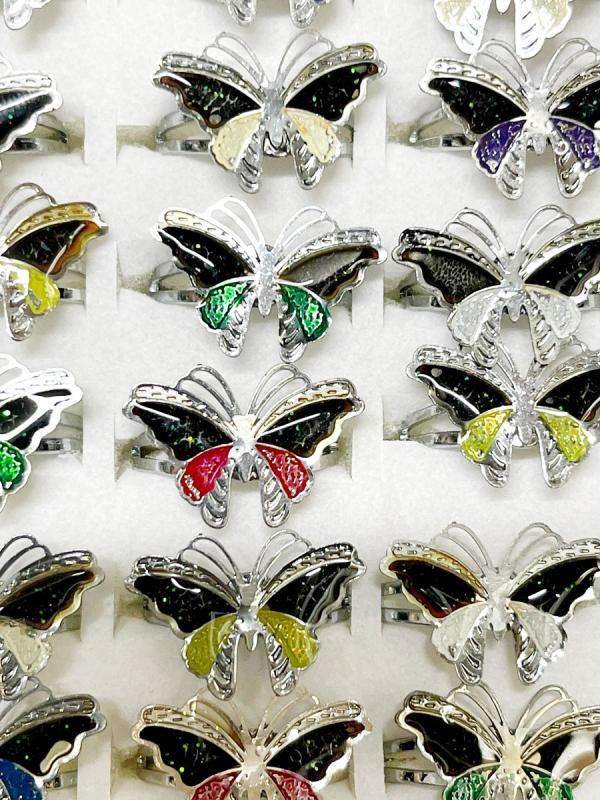Butterfly Adjustable Mood Ring