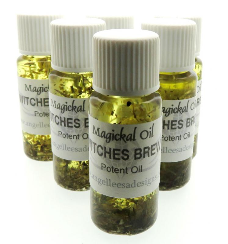 10ml Witches Brew Herbal Spell Oil Potent Stuff