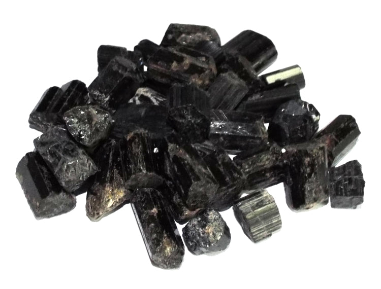 1 x Small Black Tourmaline Raw Gemstone