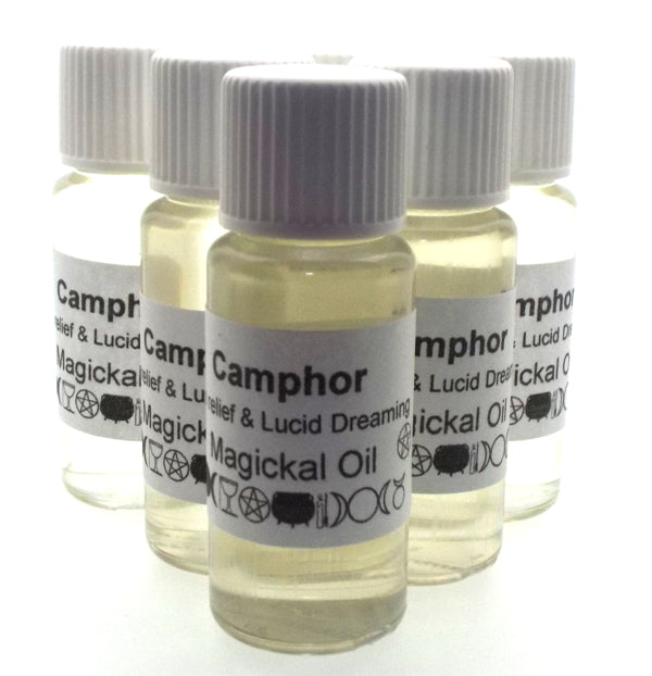10ml Camphor Herbal Spell Oil Pain Relief And Lucid Dreaming