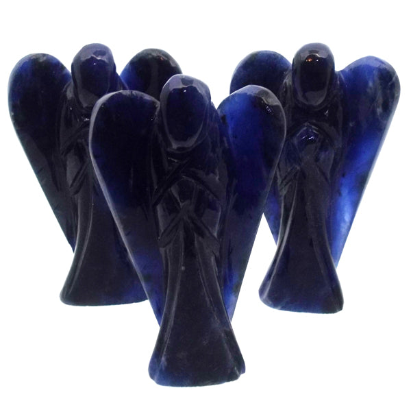 Sodalite Carved Gemstone Angel