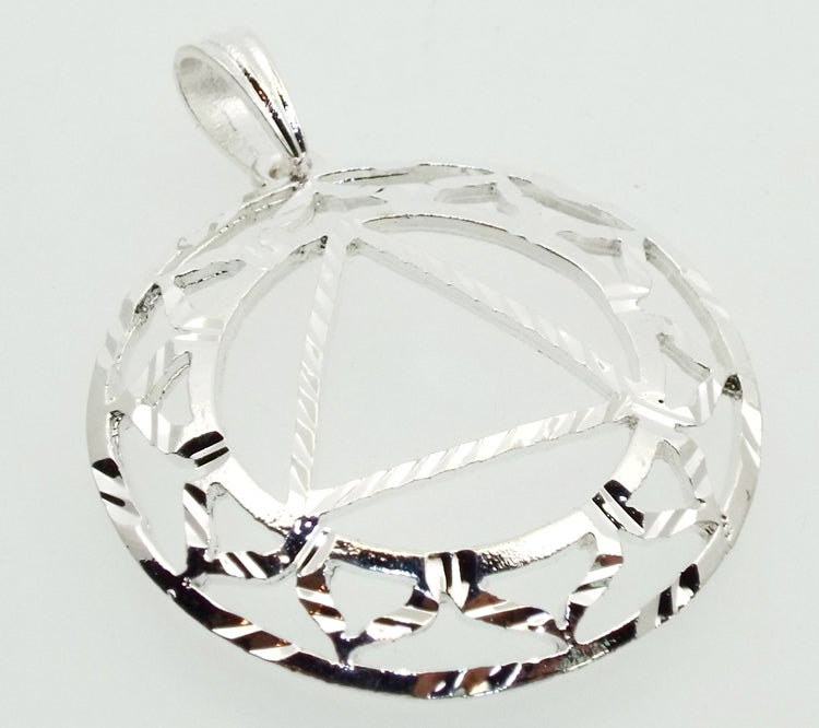 Seven Chakra Symbol Pendant Set