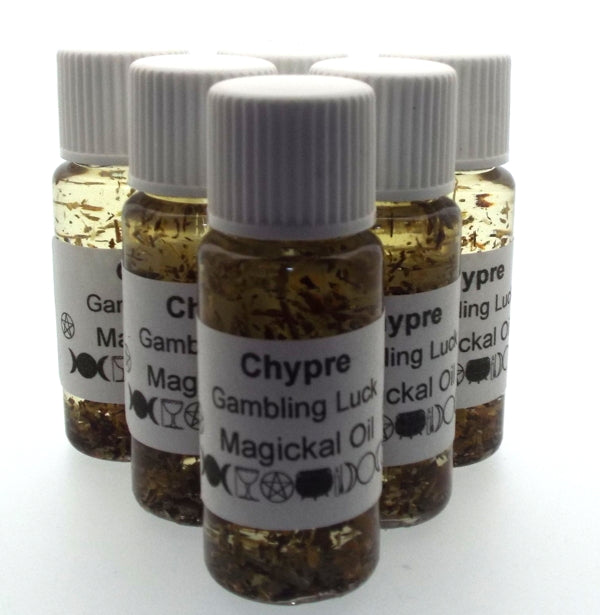 10ml Chypre Herbal Spell Oil Gambling Luck