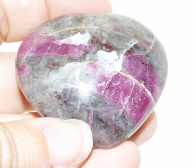 Ruby In Feldspar Heart Shape 7