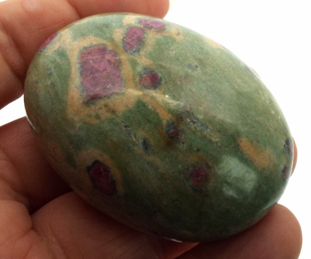 Ruby In Fuchsite Large Palmstone 4