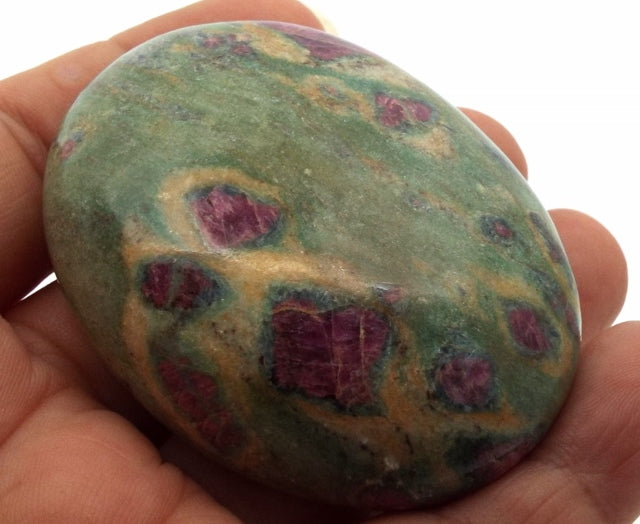 Ruby In Fuchsite Large Palmstone 7