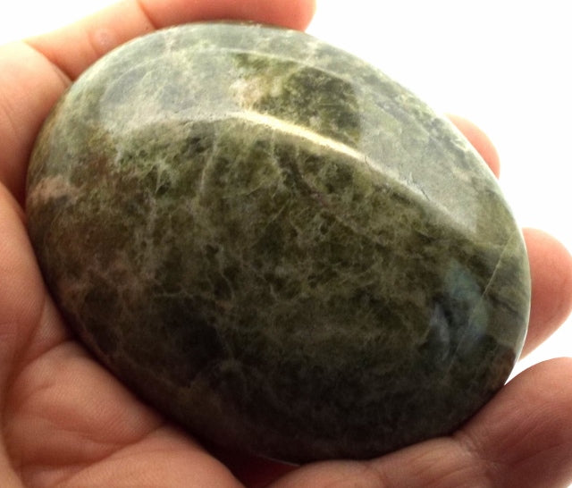 Vesuvianite Large Palmstone 4