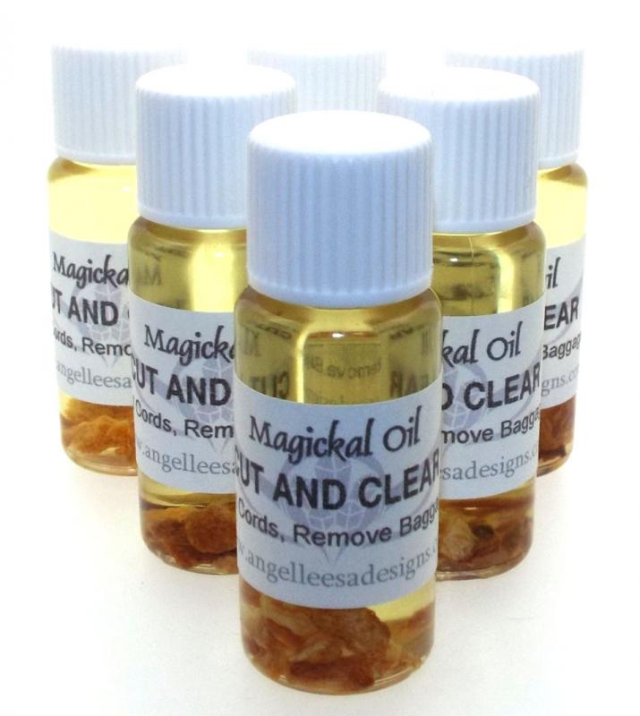 10ml Cut and Clear Herbal Spell Oil Cut Cords Remove Baggage