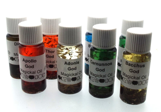 Full set of Eight 10ml God Oils