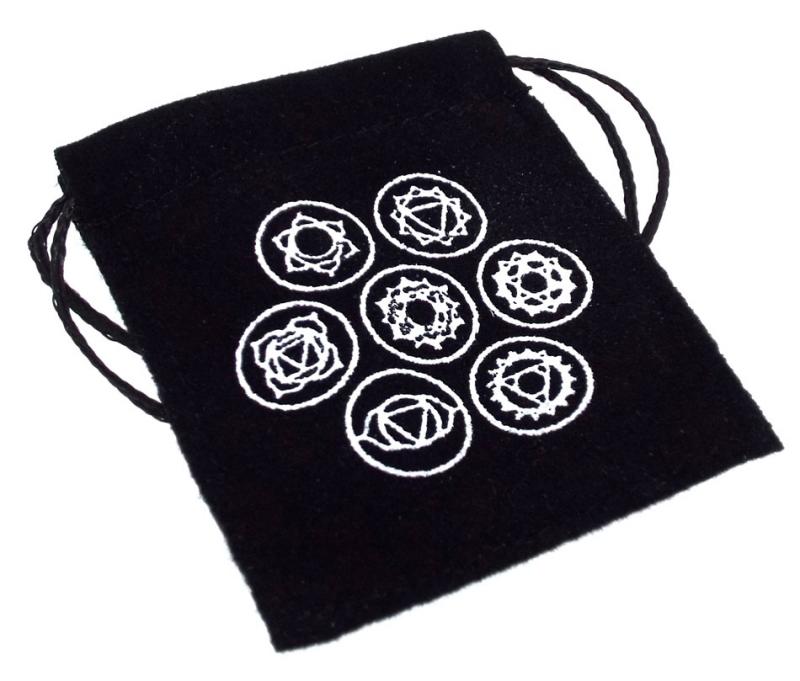 Heart Chakra Meditation Soapstone with Pouch