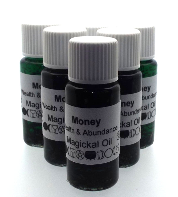 10ml Money Herbal Spell Oil Wealth and Abundance