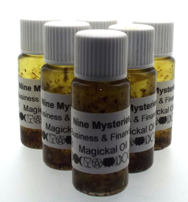 10ml Nine Mysteries Herbal Spell Oil Business Finances