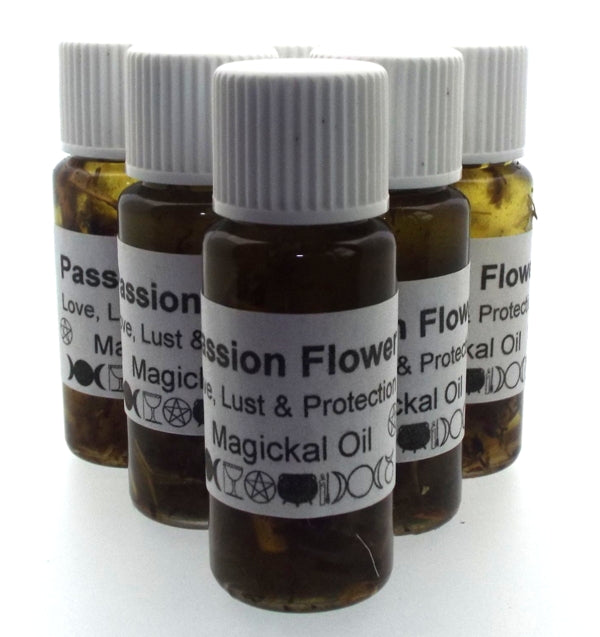 10ml Passion Flower Herbal Spell Oil Love Lust Protection