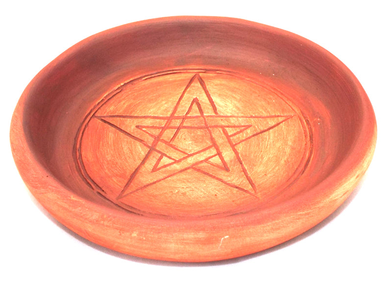 Pentacle Ceramic Dish Clay 05