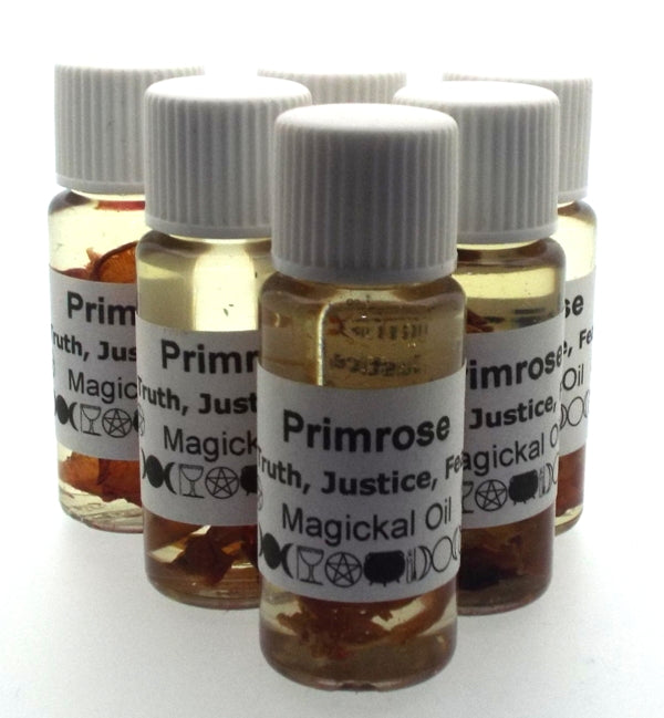 10ml Primrose Herbal Spell Oil Truth Justice Fear