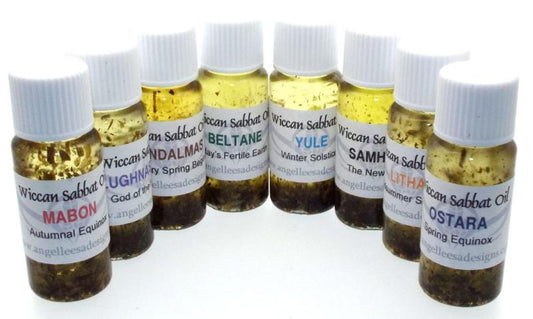 Full set of Eight 10ml Sabbat Oils