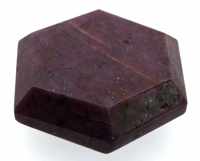 Indian Ruby Hexagon Shaped Specimen 1