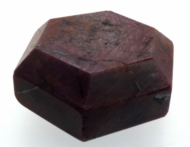 Indian Ruby Hexagon Shaped Specimen 7