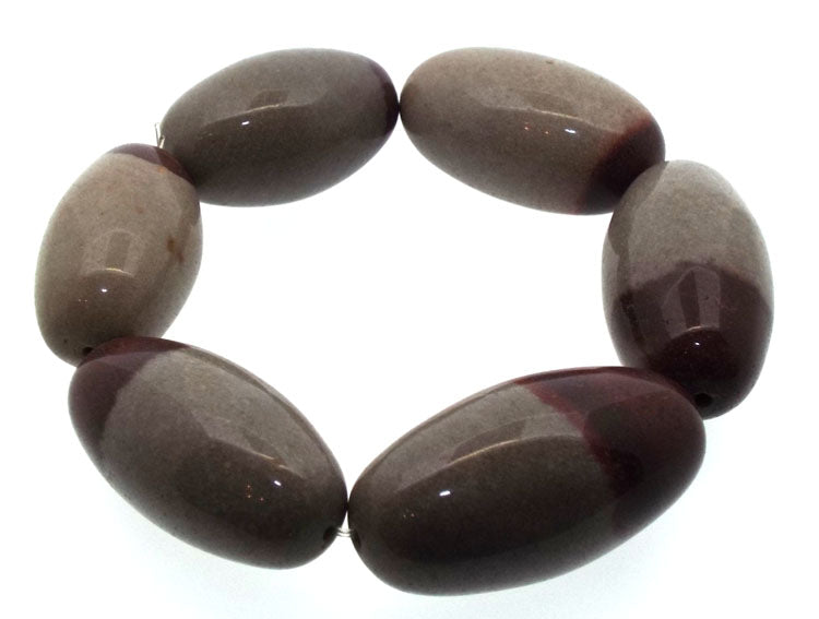 Shiva Lingam Six Gemstone Bead Bracelet